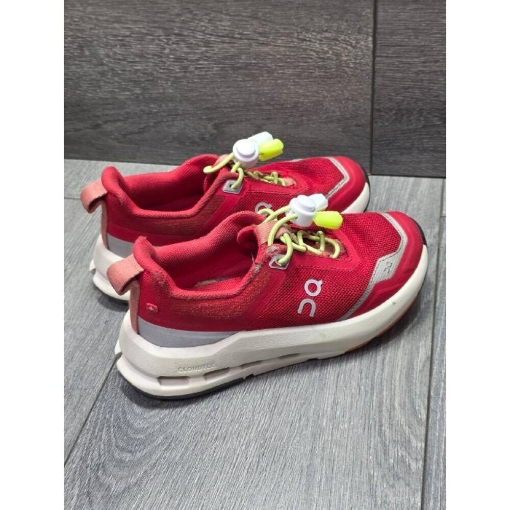 On Running Cloud nova Kids Red Sz 12 S000143 - Picture 6 of 10
